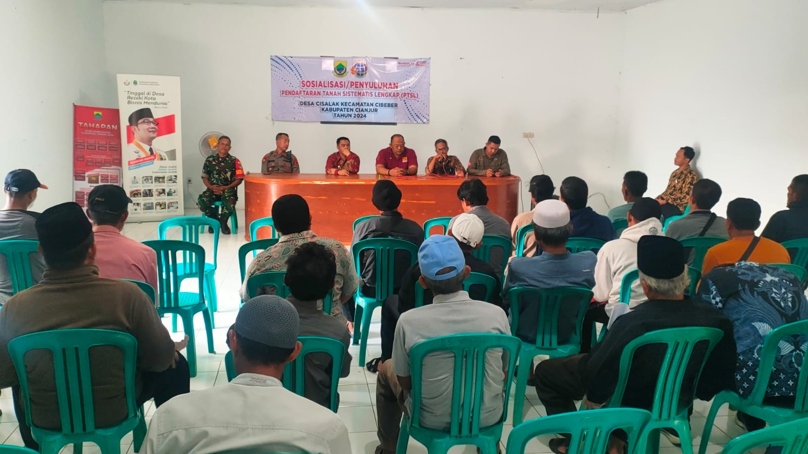 Bpn Cianjur Targetkan Sertifikat Program Ptsl Di Cibeber