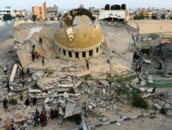 Palestina Mengklaim ada 26 Masjid di Jalur Gaza yang Hancur Diserang Israel