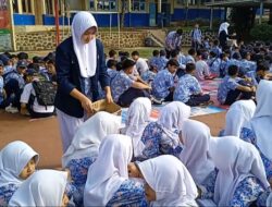 Peduli Palestina, Pelajar SMPN 1 Campaka Gelar Aksi Penggalangan Dana