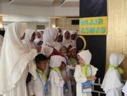 Ratusan Anak TK Se Kecamatan Cibeber Ikuti Gebyar Peragaan Manasik Haji Hustaka II