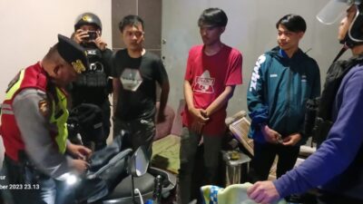 11 Remaja Dalam Keadaan Mabuk Diamankan Petugas Gabungan