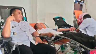 Antusias Warga Cibeber Untuk Donor Darah Meningkat