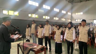 Panwascam Gekbrong Lantik 172 PTPS