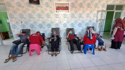 Puskesmas Campaka Gelar Donor Darah