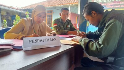 Panwascam Gekbrong Buka Pendaftaran PTPS