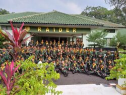 Anggota TNI Raider 300 kembali ke Cianjur
