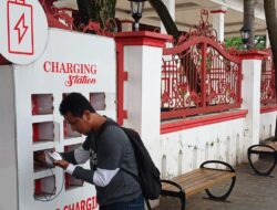 Charger Station Rusak di Pedestrian Siliwangi, Warga Cianjur Pertanyakan