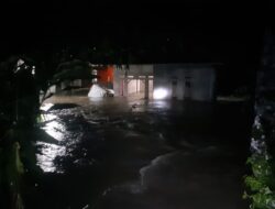 Kampung Nangewer Terendam Banjir Hewan Ternak Milik Warga Hanyut