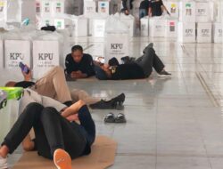 PPS Cibeber Kelelahan Saat Proses Rekapitulasi Perolehan Suara