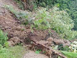 Jalur Utama di Cianjur Selatan Tertutup Longsor Perekonomian di Lima Desa Terhambat