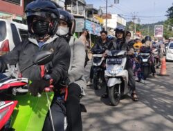 Arus Mudik Jalur Cianjur Selatan Padat Merayap