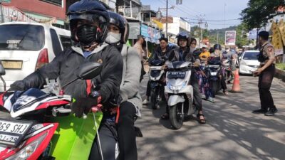 Arus Mudik Jalur Cianjur Selatan Padat Merayap