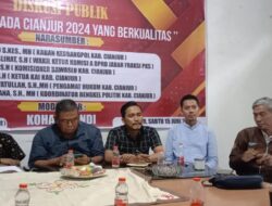 Data Pemilih Pileg Pilpres Dengan Pilkada Cianjur Beda 6 Persen
