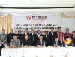 5 PKD Resmi Dilantik, Ini Pesan Ketua Panwascam Campakamulya