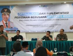 DPMPTSP Cianjur Tingkatkan Perizinan Usaha Berbasis Risiko 
