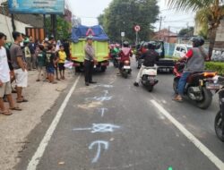 Gara-gara Rem Blong, Truk Tabrak Tiga Motor di Jalan Dr Muwardi