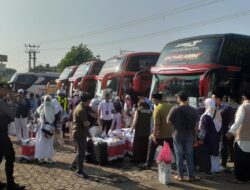 Sebanyak 430 Jemaah Haji Asal Cianjur Pulang Dengan Selamat