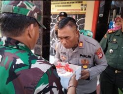 HuT Bhayangkara ke-78, Polsek Sukanagara Dapat Kejutan 