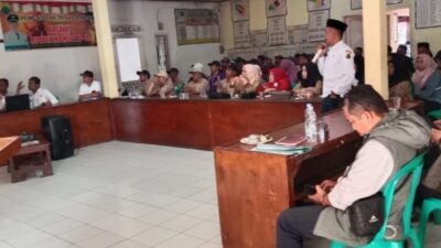 Camat Campaka Hadiri Musdes Penyusunan RKPDES di Desa Cidadap