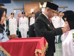 32 Anggota Paskibra Dikukuhkan Camat Cibeber