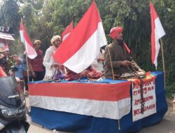 Ribuan Warga Cintaasih Pawai Karnaval, Meriahkan HUT RI