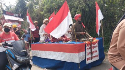 Ribuan Warga Cintaasih Pawai Karnaval, Meriahkan HUT RI