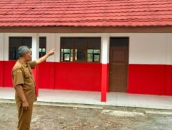 Lima Tahun Pondasi SD Negeri Cibaregbeg 2 Menggantung Akhirnya Diperbaiki.