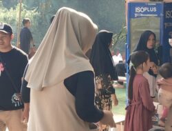 Warga Serbu Sembako Murah di Wahangan Cimanggu Cibeber