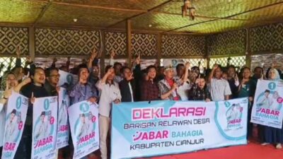 Barisan Relawan Desa Dukung Acep Gita KDI Jadi Gubernur Jabar