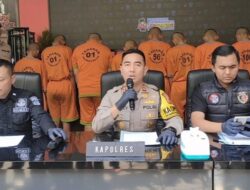 Enam Pelaku Spesialis Pembobol Minimarket Berhasil Diringkus Satreskrim Polres Cianjur