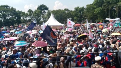 Paslon 2 Gelar Kampanye Akbar Sembari Peringati Musibah Gempa