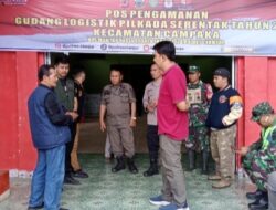 Polsek Campaka Kawal dan Amankan Logistik Pilkada 2024