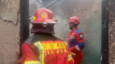 Rumah Dekat Waduk Jangari Terbakar Habis 