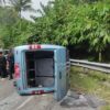 Rombongan Mahasiswa dan Dosen Unsur Kecelakaan di Sukabumi