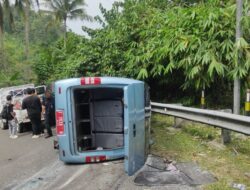 Rombongan Mahasiswa dan Dosen Unsur Kecelakaan di Sukabumi