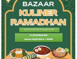 Berdayakan UMKM Karangtaruna Sindangasih Gelar Bazar Ramadhan