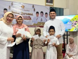 Semangat Berbagi, DPC Gerindra Cianjur Gelar Buka Puasa Bareng Anak Yatim