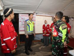 Kapolres Dandim Cianjur Kunjungi Pos Pam IX Tugu Pramuka