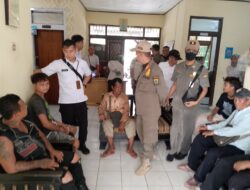Pengemis dan Anak Jalanan Diamankan Satpol PP Cianjur Menjelang Kedatangan Gubernur