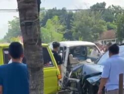 Empat Kendaraan Kecelakaan Beruntun di Haurwangi, Begini Kronologinya!