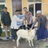 Polsek Karangtengah Sumbang Satu Ekor Domba Kurban