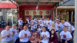 Dua Ekor Sapi Kurban Dibagikan DPC Gerindra Cianjur