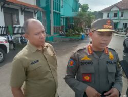 Satpol PP Cianjur Tertibkan Pasar Gekbrong