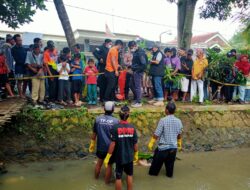 Pria Idap Stroke Ditemukan Meninggal di Pengairan Sawah Haurwangi
