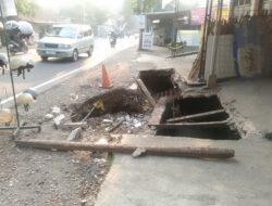 Membahayakan, Gorong-gorong di Hegarmanah Belum Diperbaiki