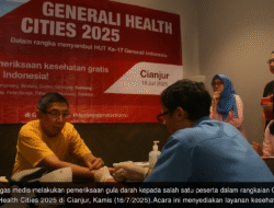 Generali Indonesia Gelar Pemeriksaan Kesehatan Gratis di Cianjur, Ajak Masyarakat Lebih Peduli Hidup Sehat