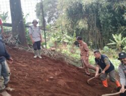 Kades Bunikasih Kolaborasi Buka Akses Jalan Pertanian