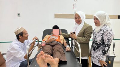 Terhimpit dan Terinjak Massa di Acara KDM, Siswa SD Cikalongkulon Dilarikan Ke RSUD Cianjur