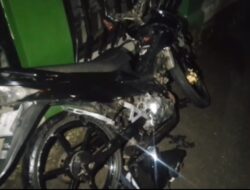 Dua Motor Bertabrakan di Depan Asrama Haji Cianjur, Dua Pengendara Luka-Luka