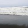 Gelombang Raksasa Mengamuk di Pantai Apra, Gazebo dan Penahan Ombak Rusak